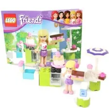 LEGO Friends 3930 Stephanie's Outdoor Bakery Retired Instruction Manual