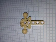 1 Bionicle Tan Lower Torso 47306 Lego part hips 7 tooth half gear WYSIWYG $0ship