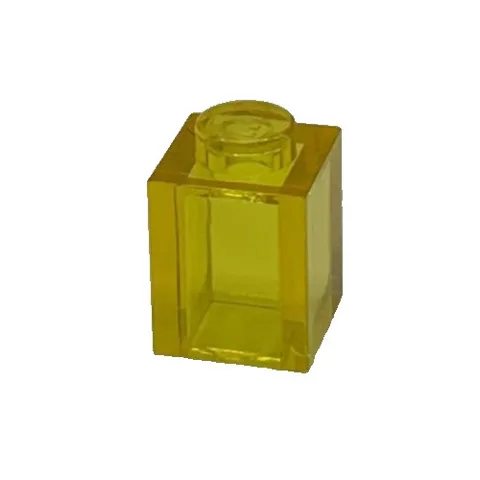 Lego 3005 Trans-Yellow Brick 1 x 1 Element 300544 4166057 4227497 4597300