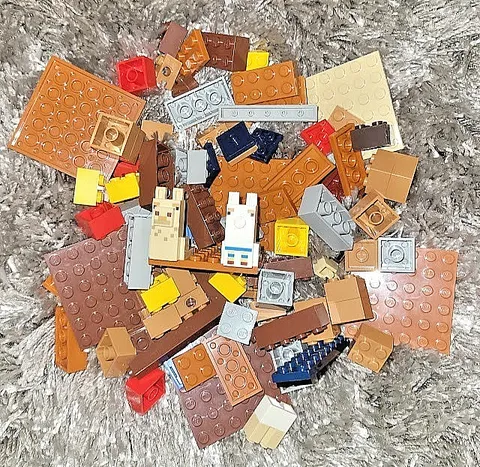 Minecraft 104 Piece Lego Loose Lot