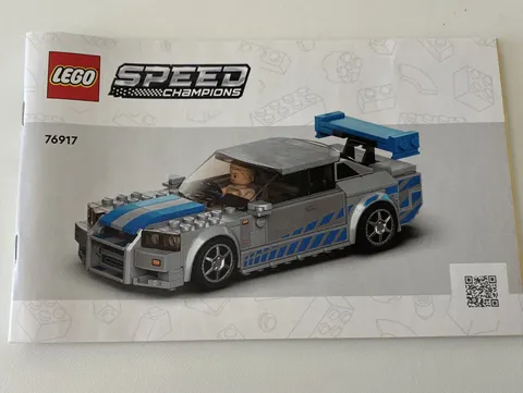 Lego 2 Fast 2 Furious Nissan Skyline GT-R 76917 Manual
