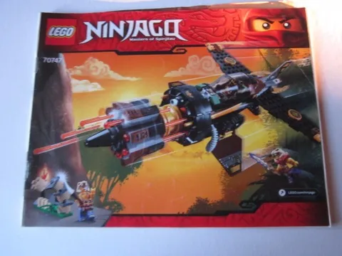 Lego Ninjago Building Instructions Instruction 70747 Masters of Spinjitzu
