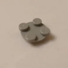 Lego x1 Light Bluish Gray 2x2 Turntable Top Plate, 3679 (028-289)