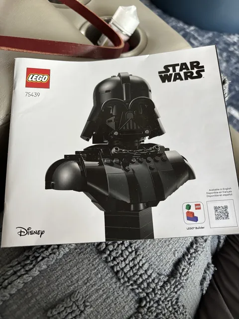 Star Wars Darth Vader Lego Manual Instruction Booklet 75439 No Lego Set Included