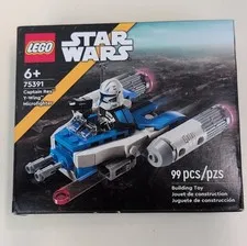LEGO Star Wars 75391 Captain Rex Y Wing Microfighter 99 Pc Building Set New