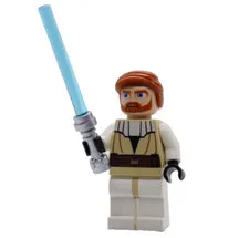 Obi-Wan Kenobi CLONE Wars 7753 9525 7676 7931 Star Wars LEGO® Minifigure Figure