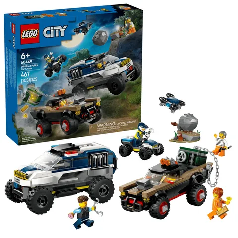 LEGO CITY: Off-Road Police Car Chase (60449)