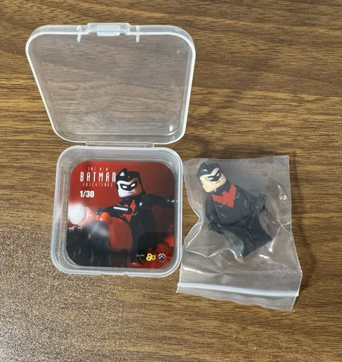 LEGO DC Animated Series Red Nightwing Custom Minifigure By 80stoyshop 1/30