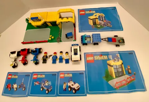 RARE LEGO Town: Super Cycle Center 100% Complete Set w/ Instructions - No Box