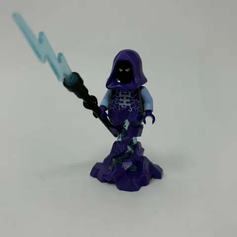 Lego Rogul Minifigure *Head - Nexo Knights 70348 70354 w/ Weapon nex077