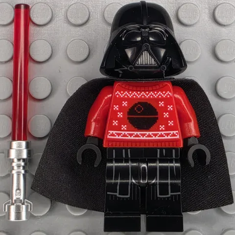 Lego Star Wars Minifigure SW1121 Darth Vader Holiday Sweater