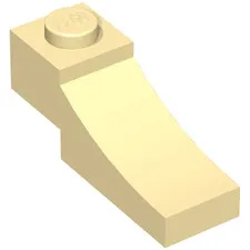 10x LEGO® Part 70681 - Arch 1 x 3 Inverted