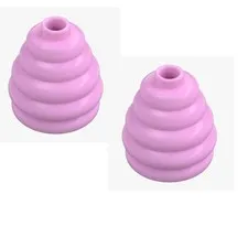 LEGO® 2x Beehive Pink Mini Hat Light Purple 6519486 35574 Accessories Minifigure