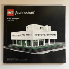 LEGO Architecture Villa Savoye Instruction Manual Booklet No Notable Damage