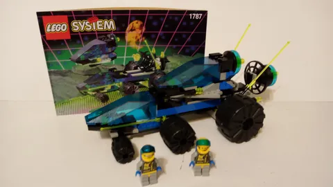 LEGO 1787 Space Unitron: Crater Cruiser 100% Complete w/ instructions - No Box
