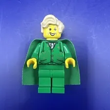 LEGO Minifigure Professor Gilderoy Lockhart Green Torso hp028 Harry Potter