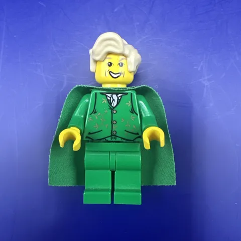 LEGO Minifigure Professor Gilderoy Lockhart Green Torso hp028 Harry Potter