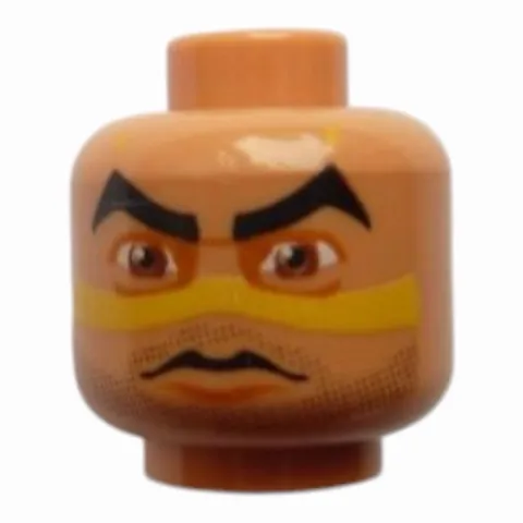 LEGO Minifigure, Head Alien with SW Quinlan Vos