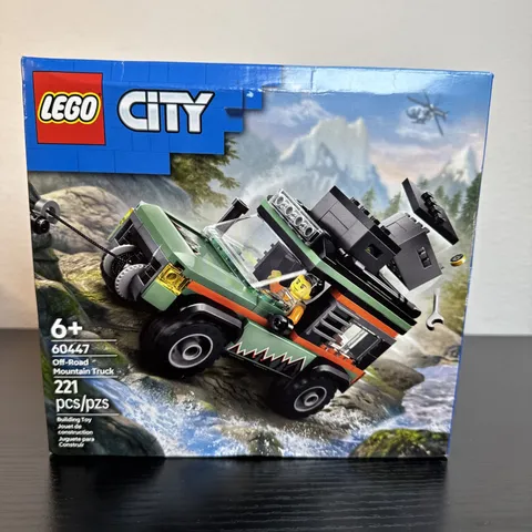 LEGO City Off-Road Mountain Truck 60447 Building Set NEW Sealed