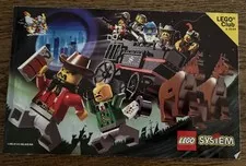 Vintage (1996) LEGO Western Castle Space Pirates Product Catalog Booklet - RARE