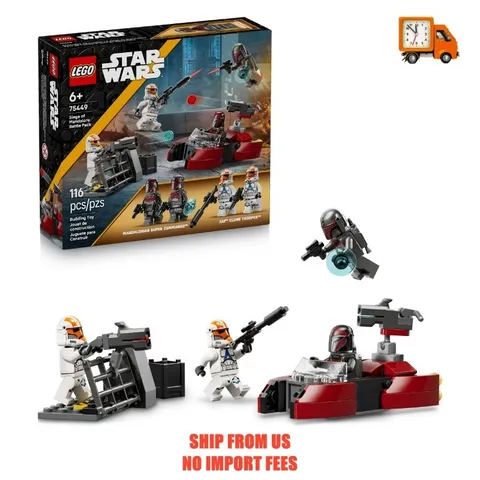 LEGO Star Wars Siege of Mandalore Battle Pack Building Toy for Boys & Girls - Th