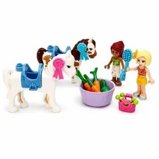 LEGO Friends Horse Show Bundle Horses Riders Accessories Ribbons Equestrian Lot
