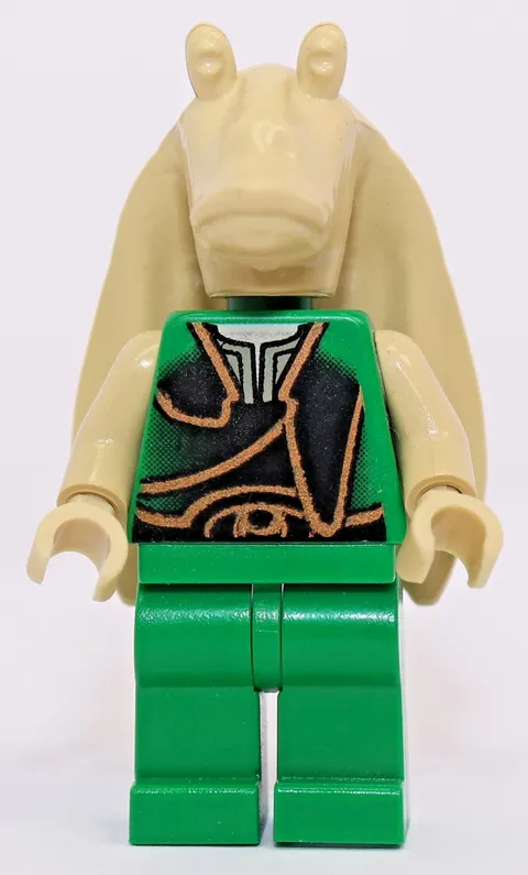 LEGO Star Wars Gungan Soldier - Green Outfit Minifigure Episode 1 (sw0013)