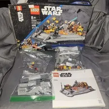 Lego Star Wars 75334 Obi-Wan Kenobi vs Darth Vader 408 Pieces Retired 