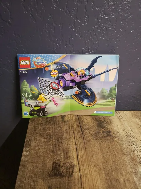 LEGO DC Super Hero Girls 41230 Batgirl Batjet Instruction Guide MANUAL ONLY