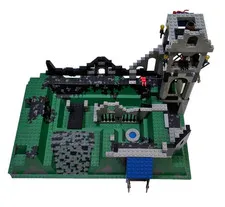 LEGO 6090 Royal Knight's Castle Royal Knights 1995 Missing without Box Chipped