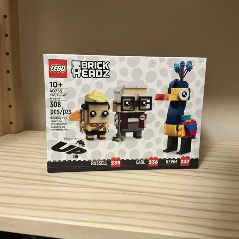 LEGO BrickHeadz Disney Pixar Up 40752 Carl, Russell & Kevin NEW SEALED