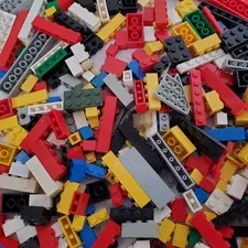 LEGO Random Bricks & Parts Approx 2 lbs in 6"x6"x6" box