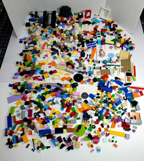Lego Blocks 2.5 Pounds Assorted Colors, Sizes and Shapes Lego Building Blocks