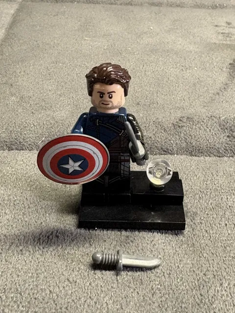LEGO Marvel Studios Winter Soldier Bucky Barnes Mini Figure 71031