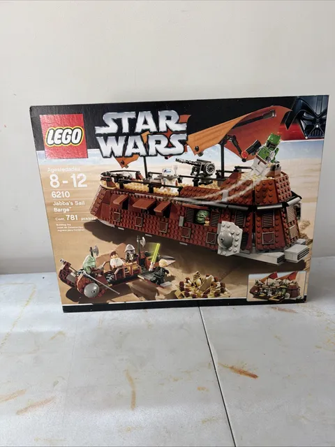 LEGO Star Wars: Jabba's Sail Barge (6210) NIB - GREAT Condition