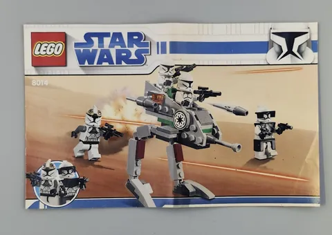LEGO Star Wars Clone Walker Battle Pack (8014) Manual Only