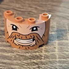 Lego One Piece Giant Face Brogy From 75644