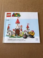 LEGO Super Mario 71435 Castle Manual - Manual Only / No LEGO Set