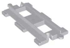 4X 4 PZ LEGO DUPLO Train Track Set Light Gray 6377 4 Pieces