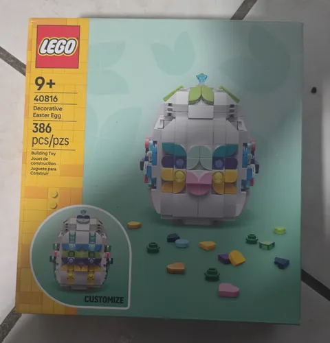 LEGO 40816 Decorative Easter Egg Seasonal Easter 386 pcs Age 9+