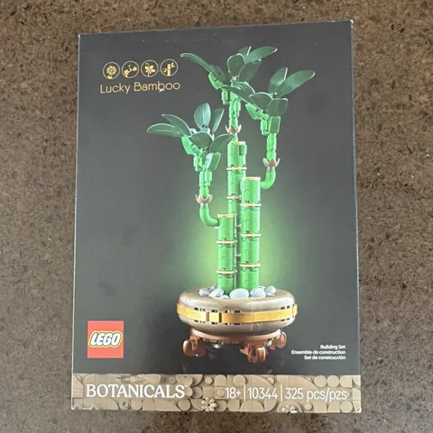 LEGO Botanicals Lucky Bamboo 10344 Building Set 325 pcs 18+ 29cm