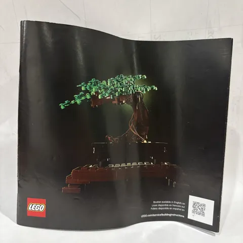 LEGO Bonsai Tree 10281 Instruction Manual Only No Bricks No Box