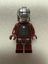 LEGO Iron Man Mark 5 MK-5 Armor Minifigure  Marvel SH566 Movie Suit