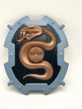 Lego Large Shield with Snake 2005 3" x 3-1/2"