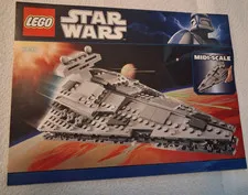 Lego Star Wars Instruction Manual Only 8099 Midi Star Destroyer GUC No Bricks