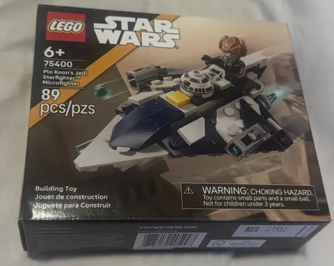 LEGO Star Wars Plo Koon’s Jedi Starfighter Microfighter 75400  Minifig 