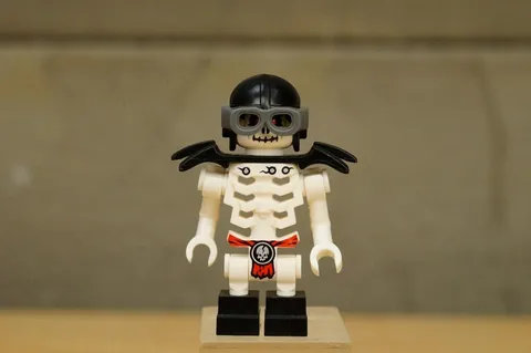 LEGO Minifigure NINJAGO njo244 Frakjaw Skeleton Shoulder Armor from set 70592