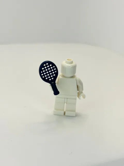 Lego Minifigure Utensil Tennis Racket Dark Blue  93216