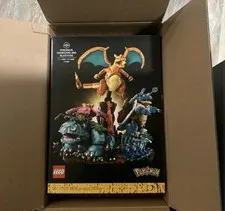 Sealed LEGO 72153 Pokmon Venusaur, Charizard & Blastoise Set 6838 Pcs