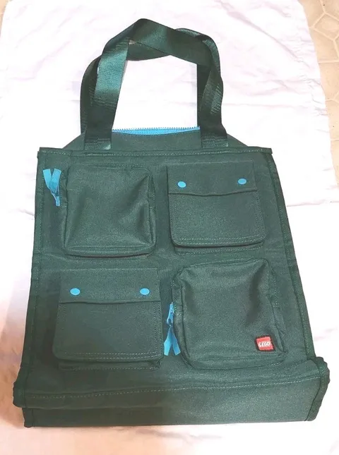 LEGO Collection x Target Weekender Tote Utility Pocket Bag Zipper